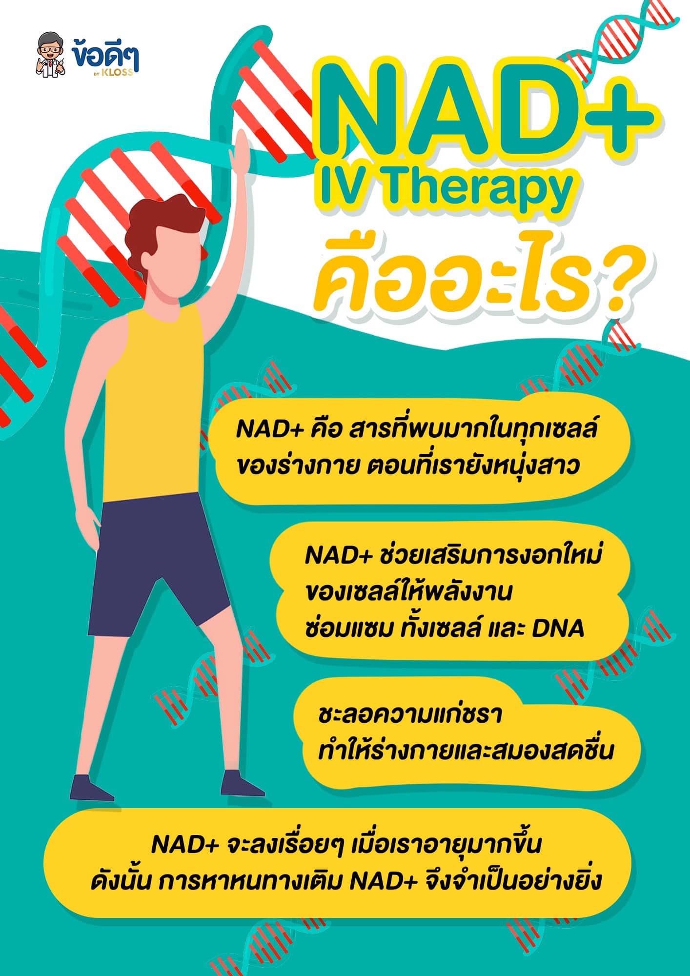 NAD+ IV Therapy คืออะไร